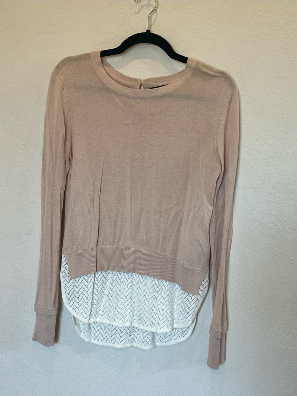 Metaphor Neutral Taupe Knit Sweater